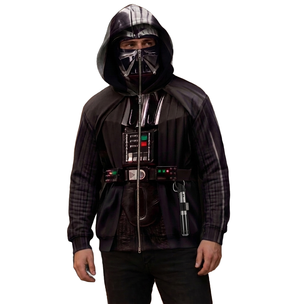 [PRE-ORDER] Galaxy balaclava zip up hoodie